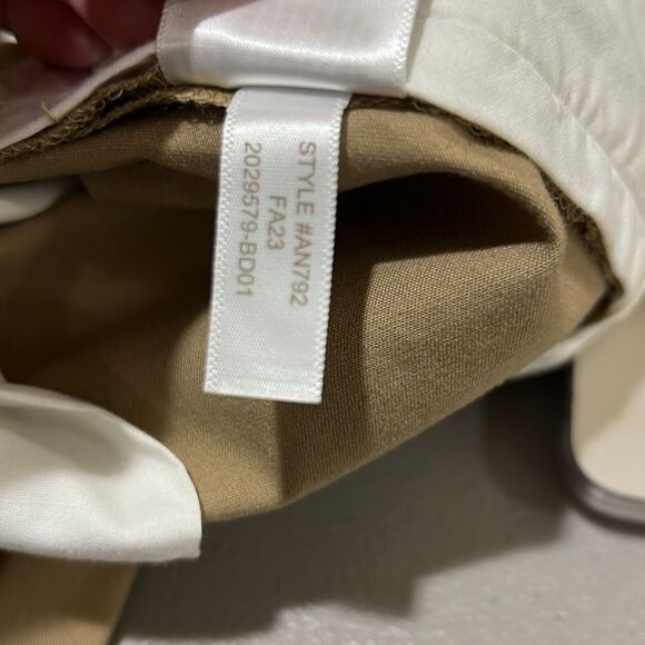 J. Crew Factory AN792 Skinny-fit chino pant NWT/Repaired Khaki NWT size 34/32 - Picture 10 of 13